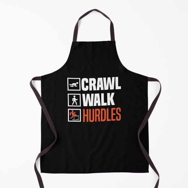 Item preview, Hurdling Hurdle Runner Crawl Walk Hurdles Funny designed and sold by ShopTheStyle.