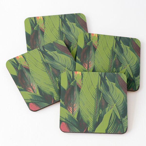 Item preview, Tropical leaves watercolor art designed and sold by cutecrazytshirt.