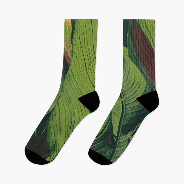 Item preview, Tropical leaves watercolor art designed and sold by cutecrazytshirt.