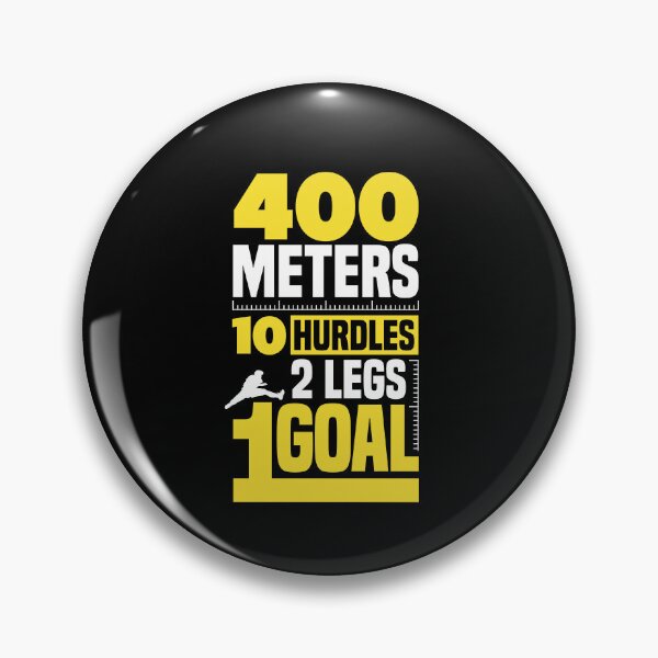 Item preview, Hurdling Hurdle Runner Track and Field  400 Meters 1 Goal designed and sold by ShopTheStyle.