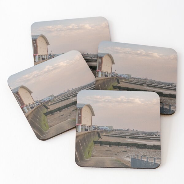 Item preview, View across Hunstanton beach at sunset designed and sold by yackers1.