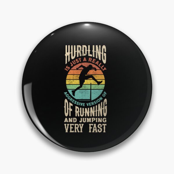 Item preview, Hurdling Hurdle Runner Track and Field Funny designed and sold by ShopTheStyle.