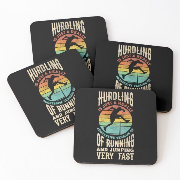 Item preview, Hurdling Hurdle Runner Track and Field Funny designed and sold by ShopTheStyle.