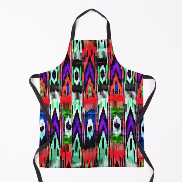 Item preview, The beams Uzbek ikat classical called atlas pattern designed and sold by LeFabriqueOuz.