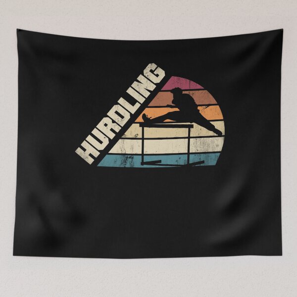 Item preview, Hurdling Hurdle Runner Track and Field Silhouette designed and sold by ShopTheStyle.