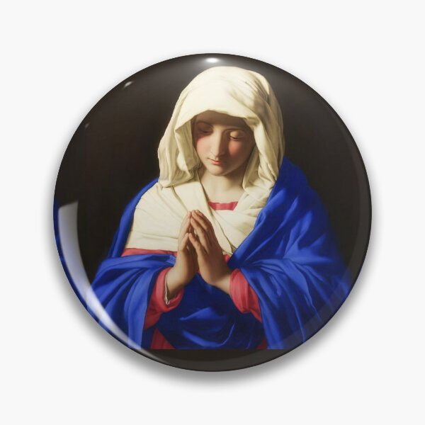 Item preview, Our Lady of Sassoferrato Virgin Mary in Prayer designed and sold by hispanicworld.