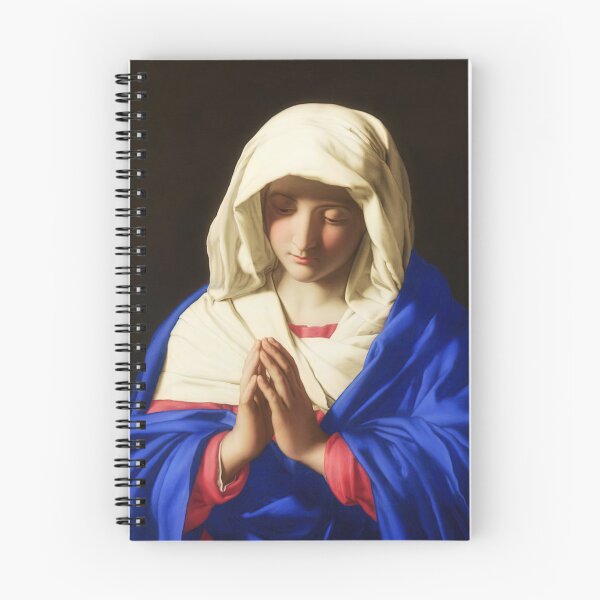 Item preview, Our Lady of Sassoferrato Virgin Mary in Prayer designed and sold by hispanicworld.