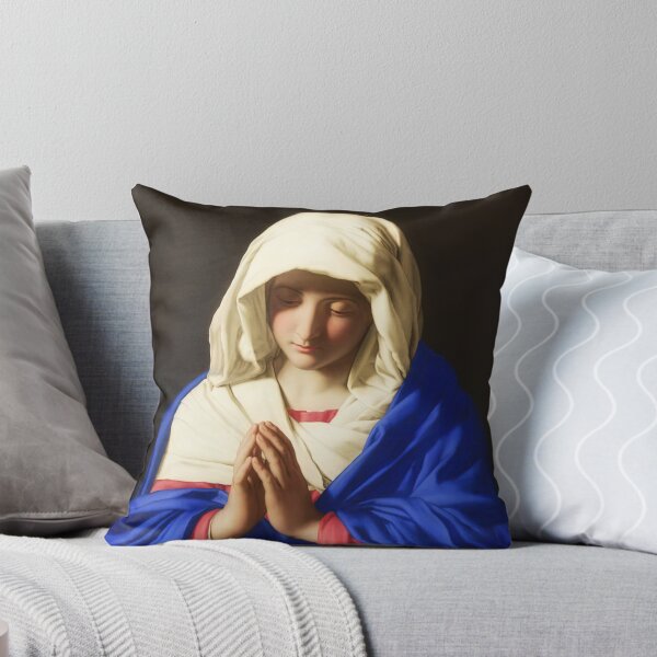 Item preview, Our Lady of Sassoferrato Virgin Mary in Prayer designed and sold by hispanicworld.