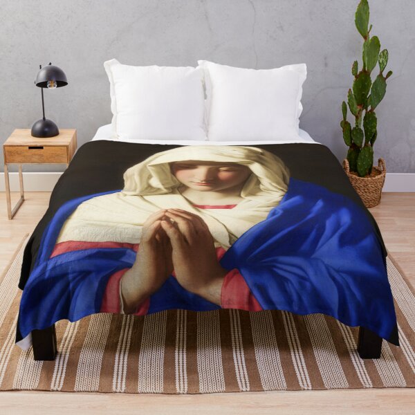 Item preview, Our Lady of Sassoferrato Virgin Mary in Prayer designed and sold by hispanicworld.