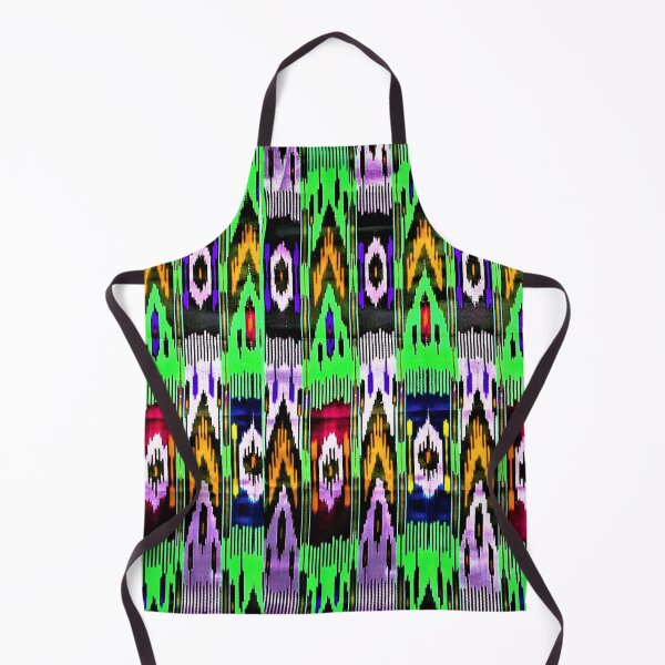 Item preview, The beams Uzbek ikat classical called atlas pattern designed and sold by LeFabriqueOuz.