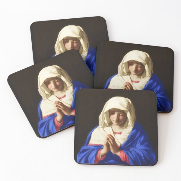 Item preview, Our Lady of Sassoferrato Virgin Mary in Prayer designed and sold by hispanicworld.