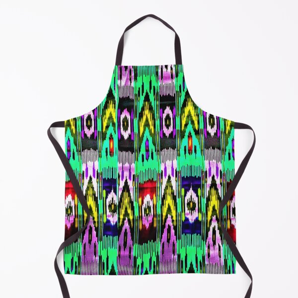 Item preview, The beams Uzbek ikat classical called atlas pattern designed and sold by LeFabriqueOuz.