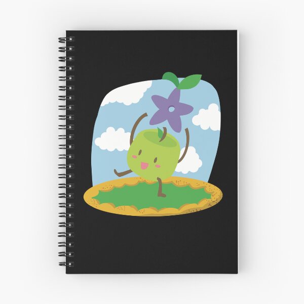 Item preview, Junimo Stardew Valley Hand Drawn Art | Stardrop | Gamer Gift | Cute Kawaii Green Apple designed and sold by KarliMakesStuff.