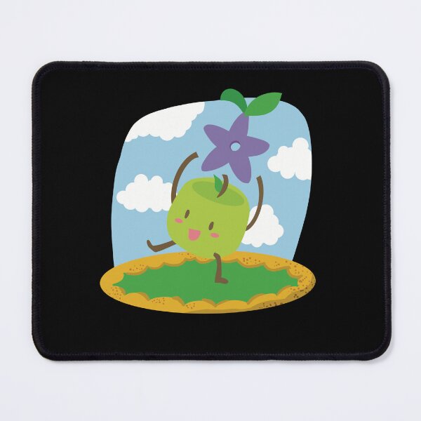Item preview, Junimo Stardew Valley Hand Drawn Art | Stardrop | Gamer Gift | Cute Kawaii Green Apple designed and sold by KarliMakesStuff.