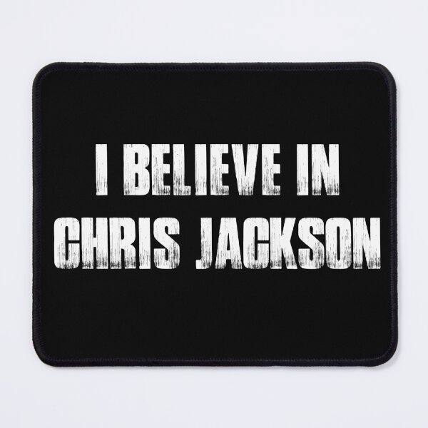 Item preview, I believe in Chris Jackson White Bold typography designed and sold by X-Trends.