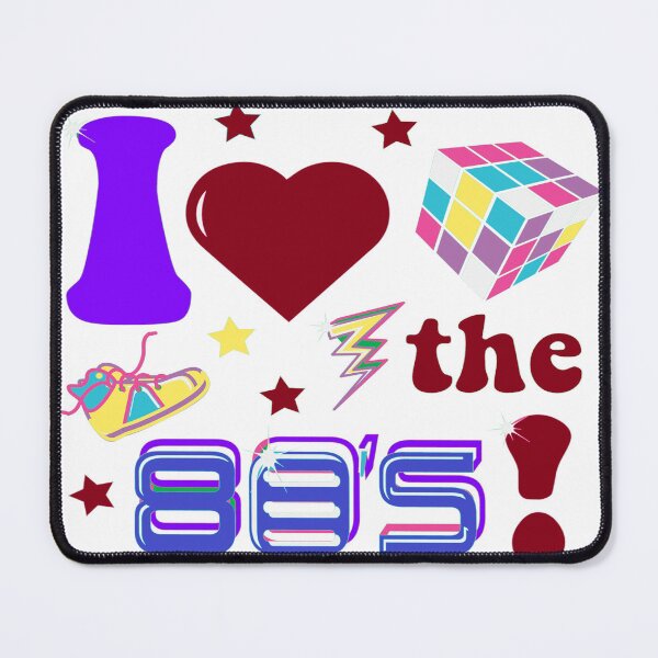 Item preview, I Love the Eighties (80s) - Retro Style 1980s designed and sold by davidmurtagh.