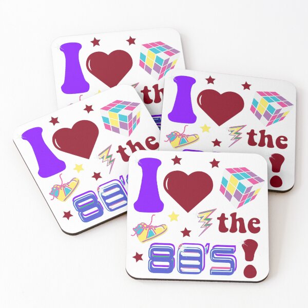 Item preview, I Love the Eighties (80s) - Retro Style 1980s designed and sold by davidmurtagh.