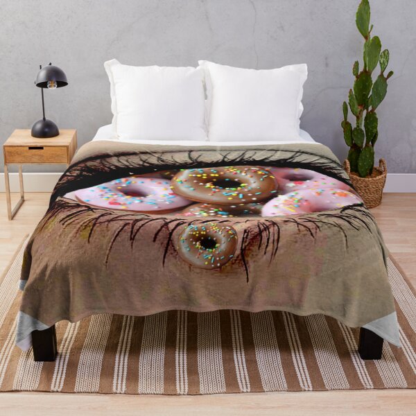 Item preview, a painted eye with doughnuts inside designed and sold by DanaIrik.