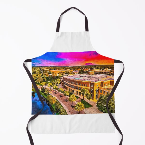 Item preview, Classroom Building 1, University of Central Florida, at sunset - digital painting designed and sold by NickoPrints.