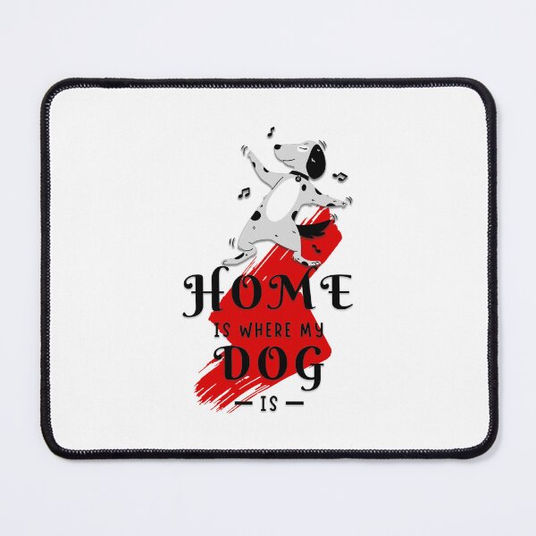 Aperçu de l'œuvre la maison est où mon chien est créée et vendue par Wolf Atelier.