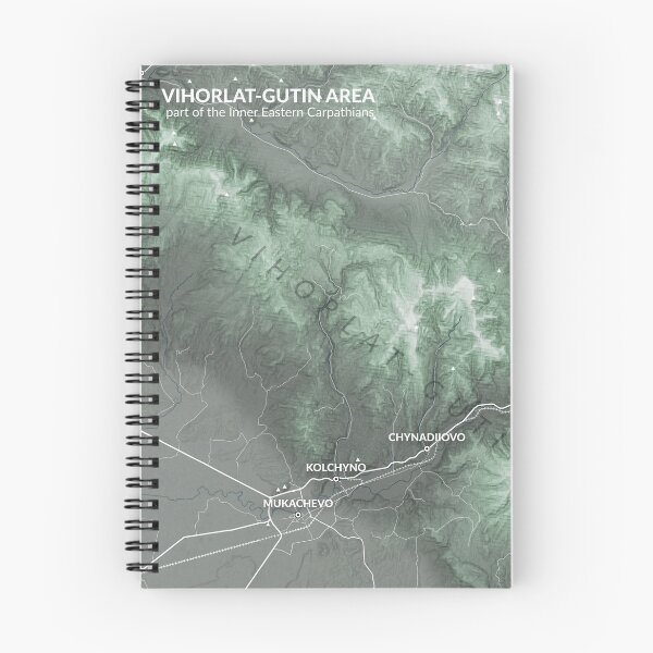 Item preview, Vihorlat-Gutin Area part of the Inner Eastern Carpathians designed and sold by Fedir Gontsa.