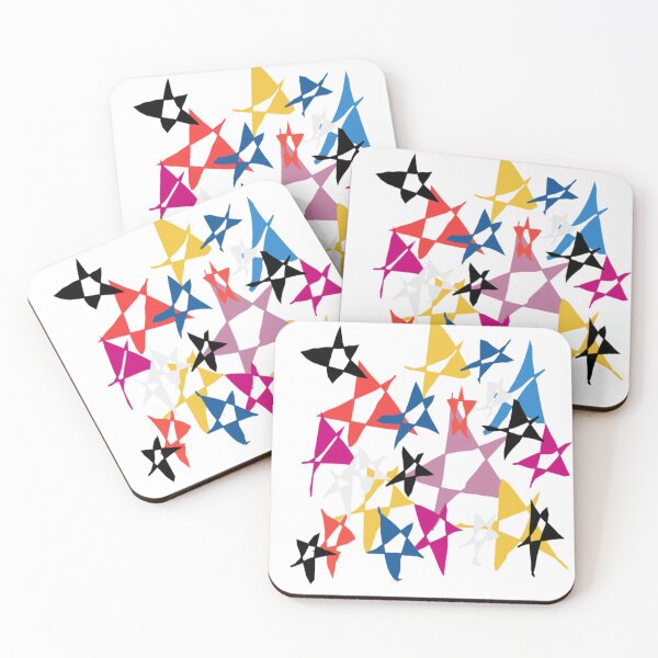 Item preview, Wonky Stars Multicolor yeah! designed and sold by DianeBP.