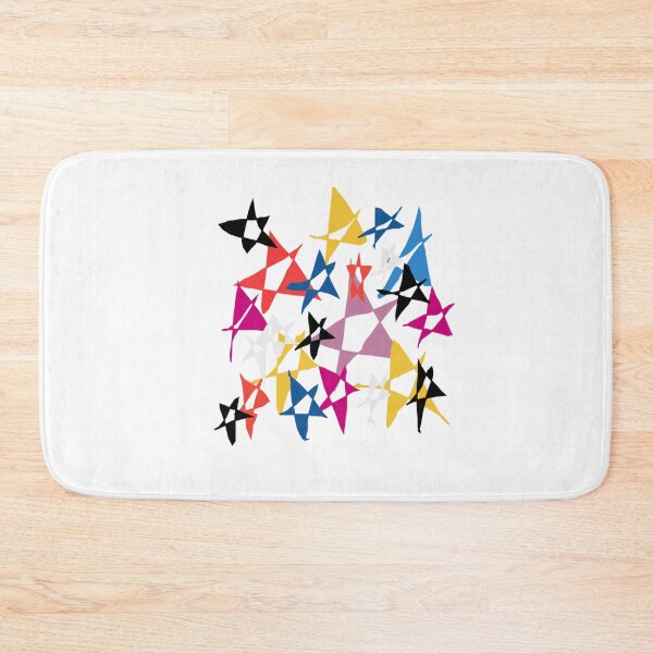 Item preview, Wonky Stars Multicolor yeah! designed and sold by DianeBP.