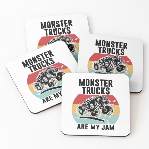 Item preview, Monster Trucks Are My Jam designed and sold by print hasan.