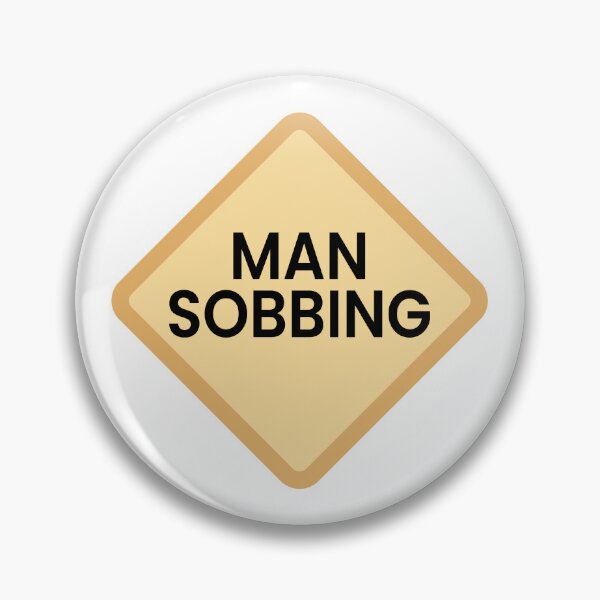 Item preview, Man Sobbing designed and sold by frangipanms.