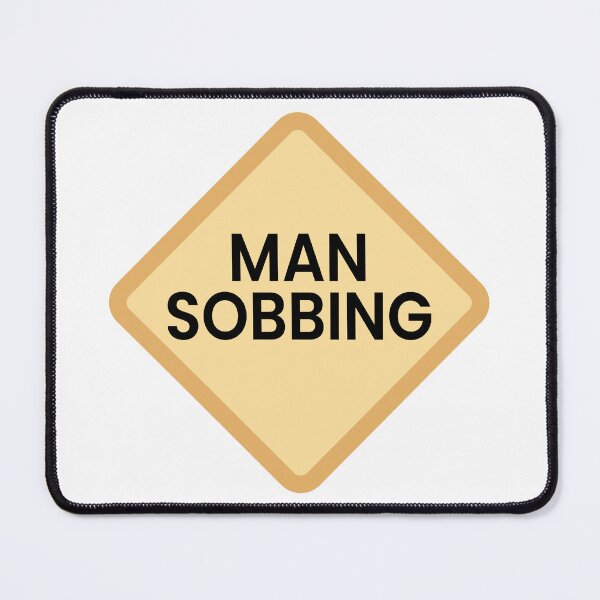 Item preview, Man Sobbing designed and sold by frangipanms.