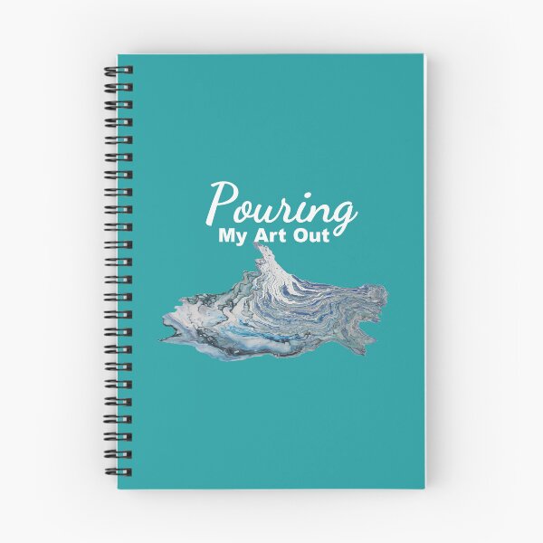 Item preview, Pouring My Art Out - white text designed and sold by Treehouse Art.