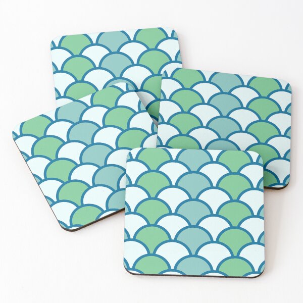 Item preview, Blue and green wave designed and sold by pixeldizajn.
