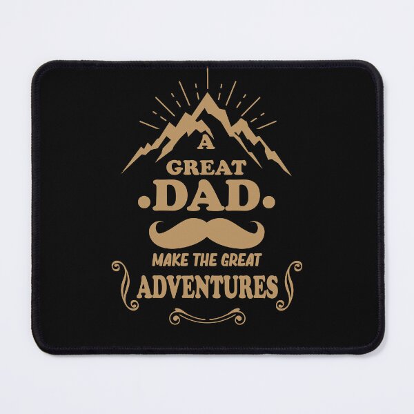 Item preview, A Great Dad Make The Great Adventures Hiking Father's Day designed and sold by wtfbba.