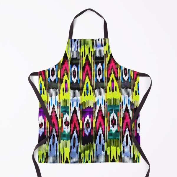 Item preview, The beams Uzbek ikat classical called atlas pattern designed and sold by LeFabriqueOuz.