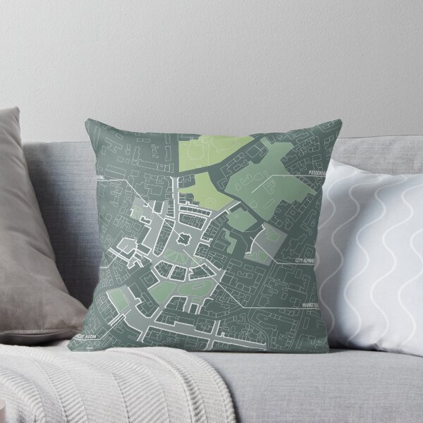 Item preview, Ivano-Frankivsk. City center pedestrian zone boundaries designed and sold by Fedir Gontsa.