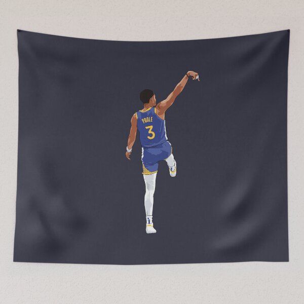 Item preview, Jordan Poole Back Shot Blue Qiangy designed and sold by qiangdade.