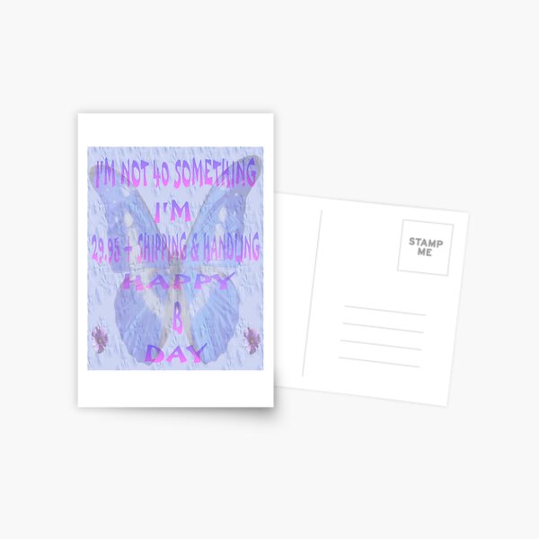 Item preview, birthday card designed and sold by Randy Johnson.