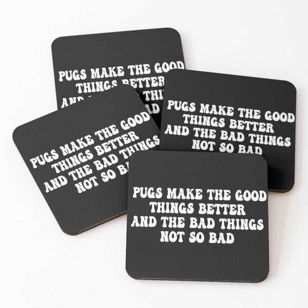 Item preview, Pugs Make Life Beautiful  designed and sold by Pugstuff.