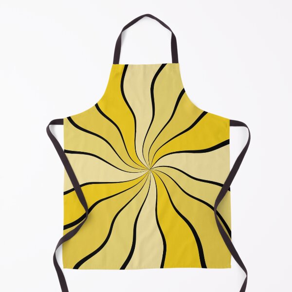 Item preview, Wavy Rays (Mustard Yellow) designed and sold by Design Minds Boutique.
