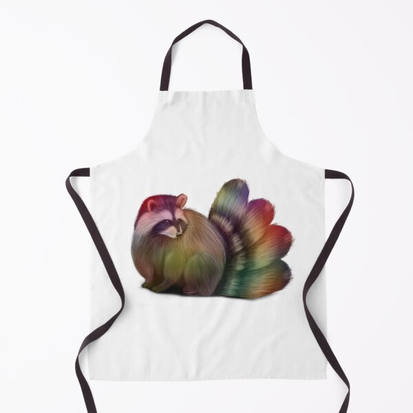 Item preview, Rainbow raccoon designed and sold by Colonels  Basement.
