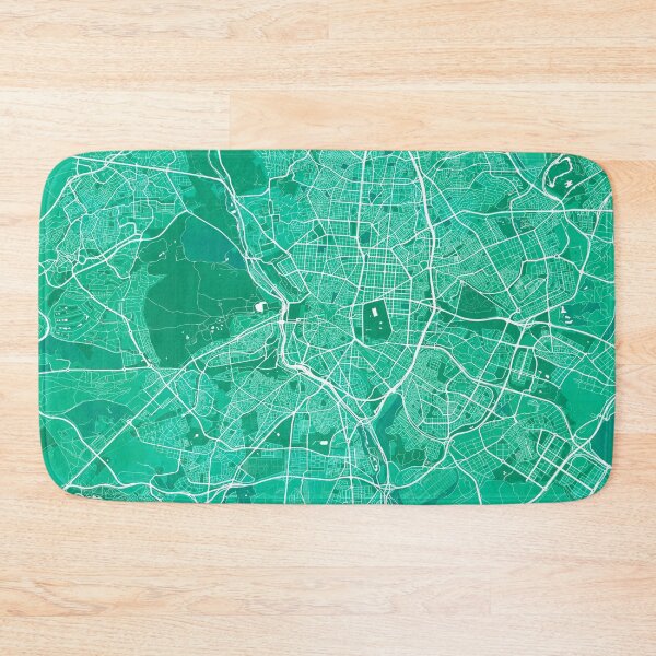 Item preview, Madrid City Map of Spain - Watercolor designed and sold by deMAP.