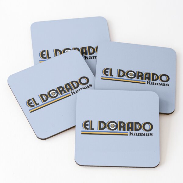 Item preview, El Dorado, Kansas - Retro designed and sold by AK Design Co..