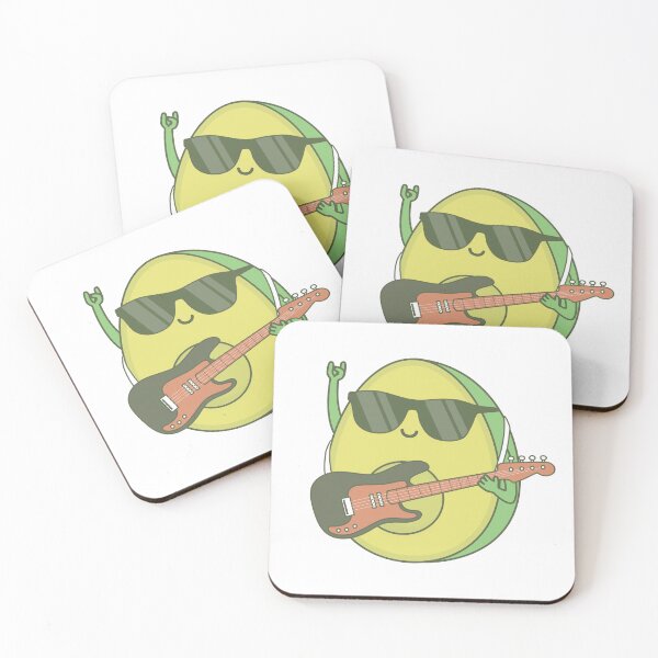 Item preview, Cool Avocado Guitarist designed and sold by ttttee.