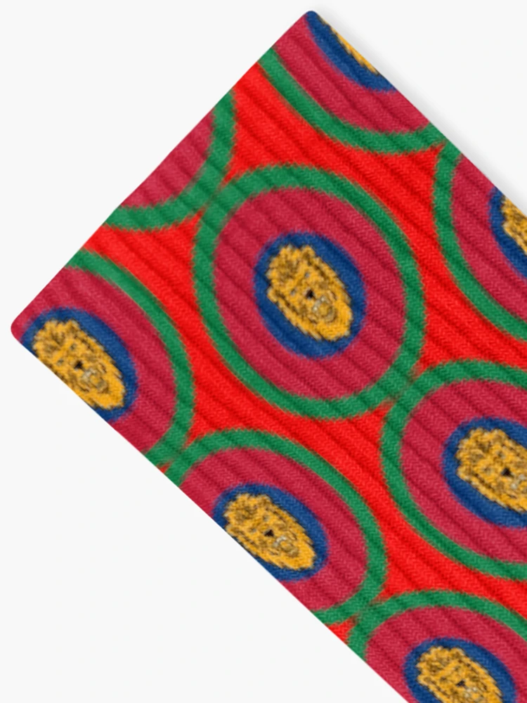 Thumbnail 2 von 5, Socken, Lions-Rugby-Retro-Mod-Rondell designt und verkauft von ModSupporters.