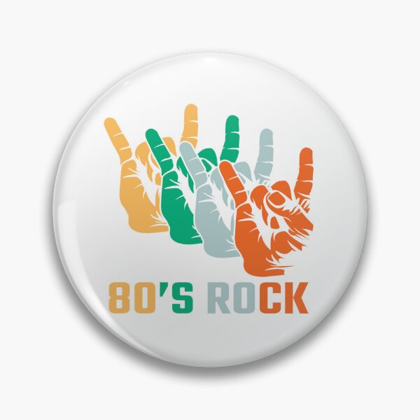 Item preview, Eighties Rock -  Diversity Multi-color Handso - 1980s Retro designed and sold by davidmurtagh.