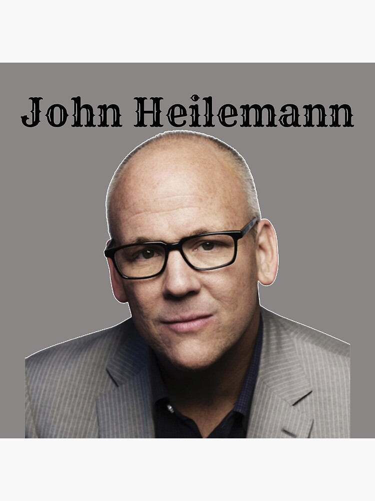 "John Heilemann" Poster for Sale by blackwarrior Redbubble