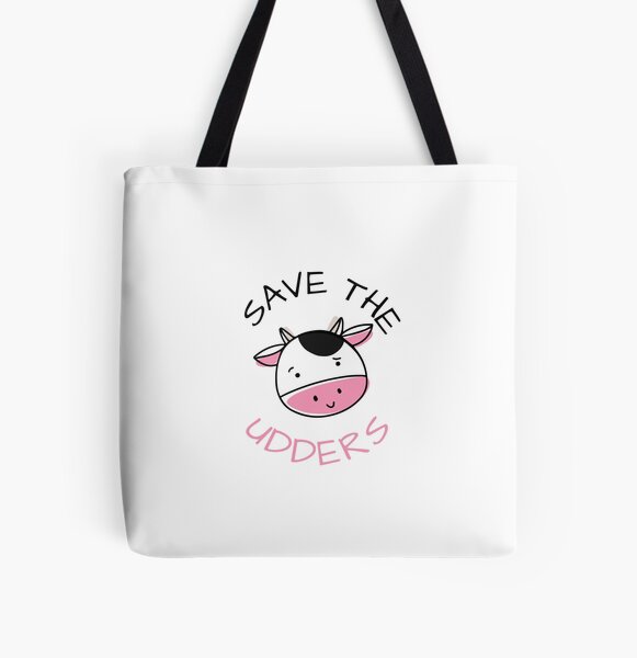 Cow udder online purse