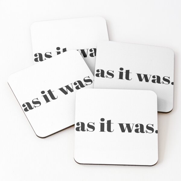 Item preview, As It Was Sticker designed and sold by Liv Renna.