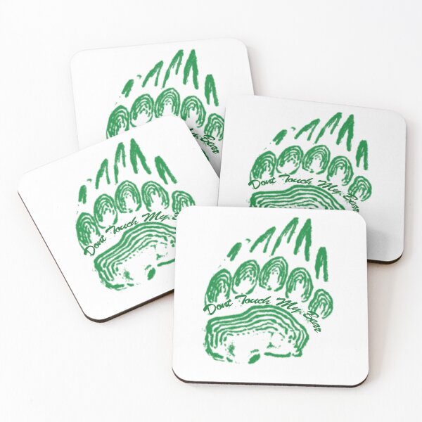 Aperçu de l'œuvre Ne touchez pas mon ours créée et vendue par MakingForYou.