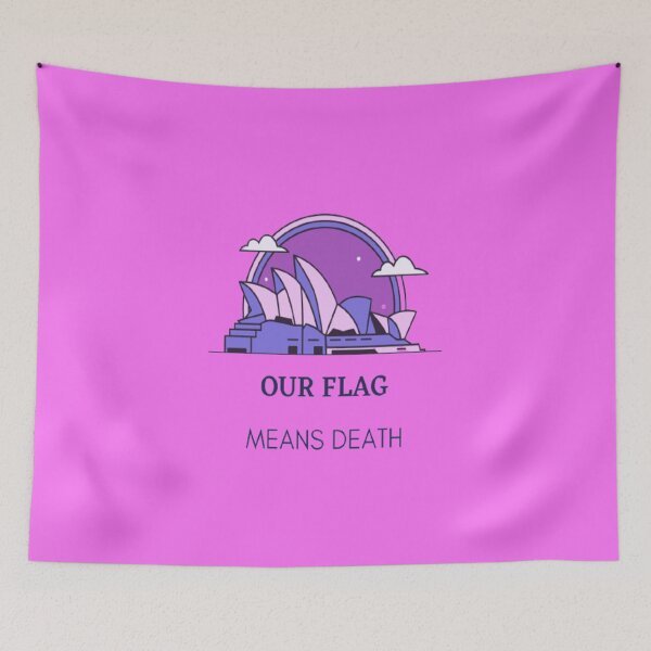 Item preview, our flag means death  designed and sold by Elgeneral-store.